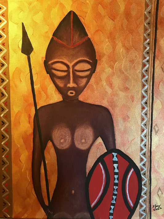 African Warrior (original)