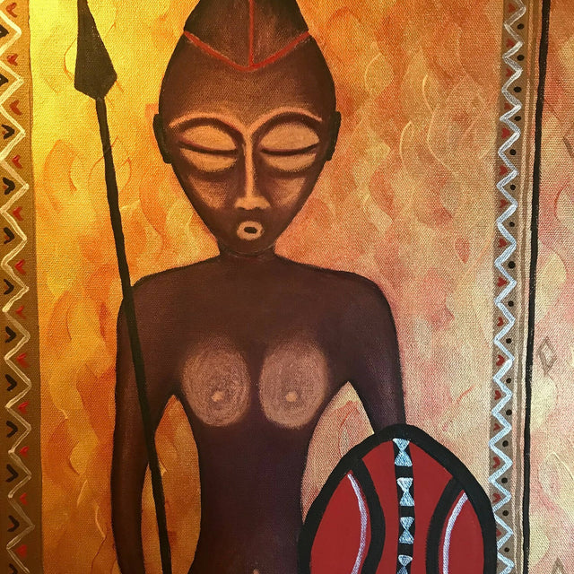 African Warrior (original)