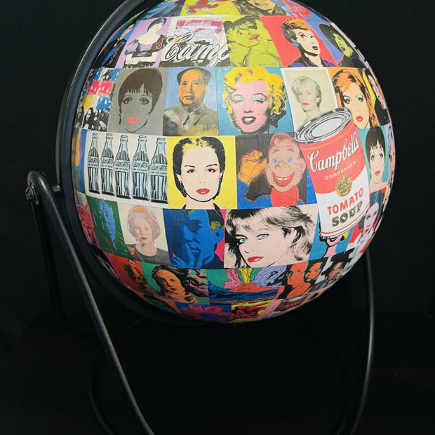 Warhol's World 10" Pivot Globe