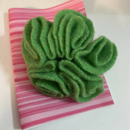 Repurposed Sweater Felted Wool Flower Brooch Pin
