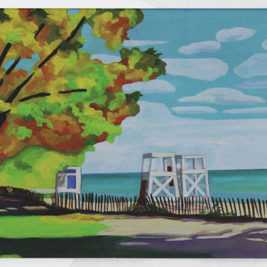 Lee Street Beach Fall Print