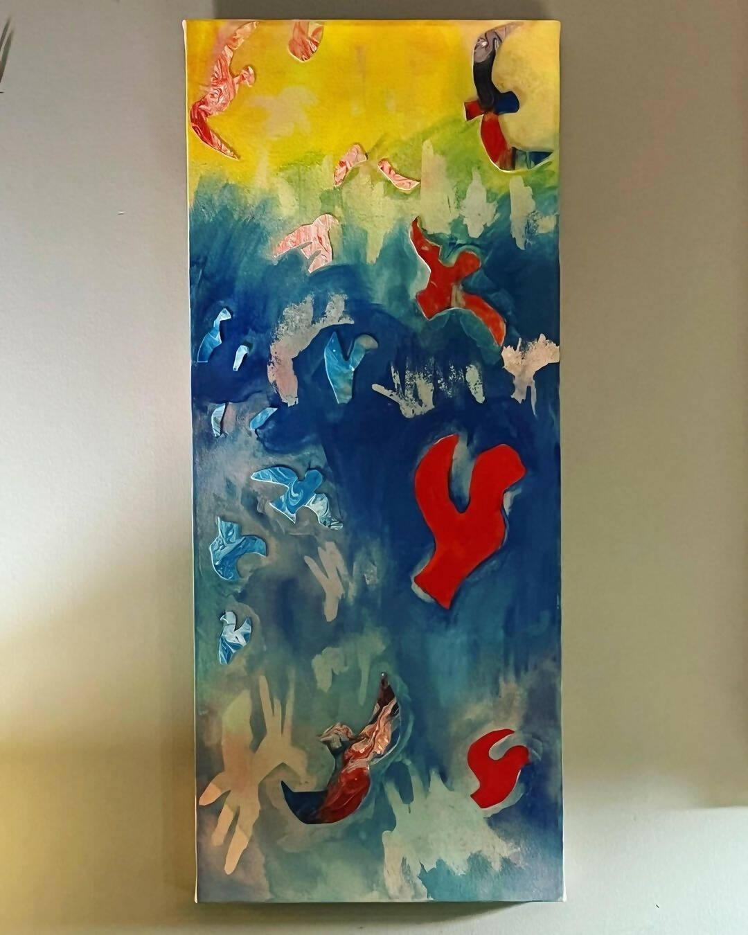 Birds Riffing (18x36