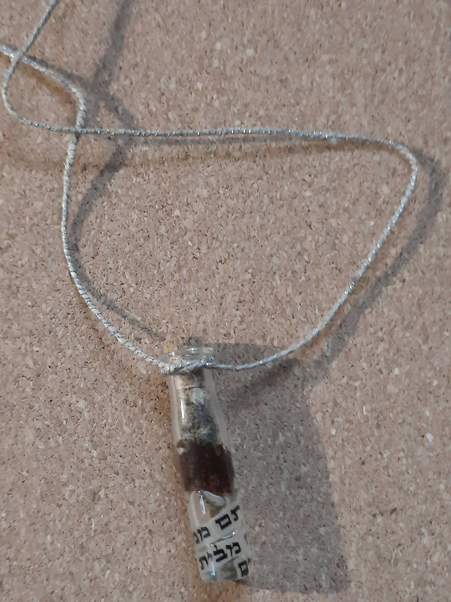 `Leaving toxicity behind’ intention meditation necklace