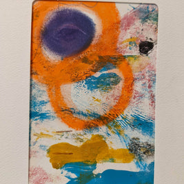 ORIGINAL PAINTING/note card #225