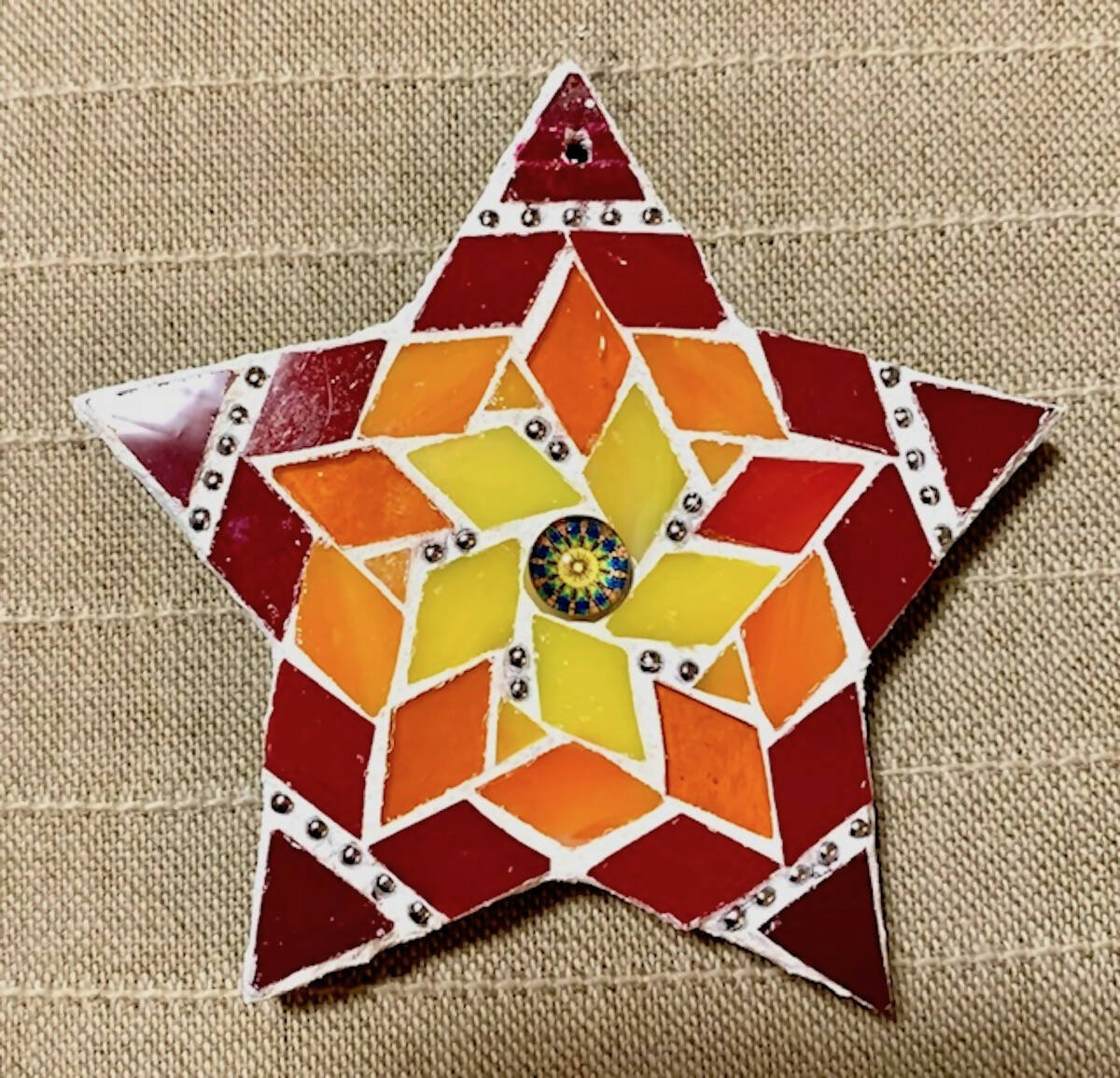 Mosaic Ornament: Sun Star