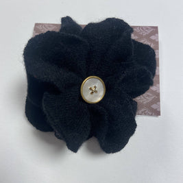 Repurposed Sweater Felted Wool Flower Brooch Pin