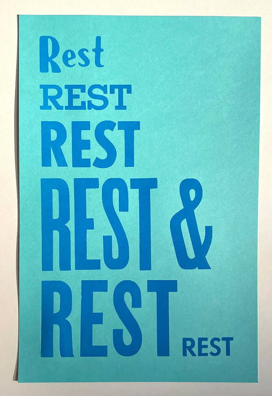 Rest Poster
