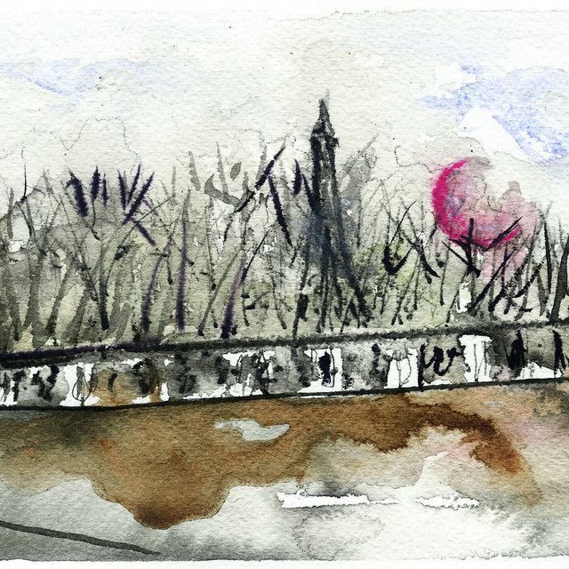 "Paris View from a Bridge" by Katherine Orr