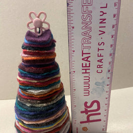 Medium Repurposed Sweater Felted Wool Tree