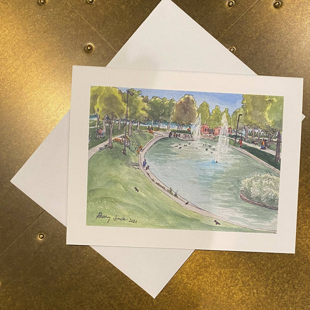 Evanston scenes note cards
