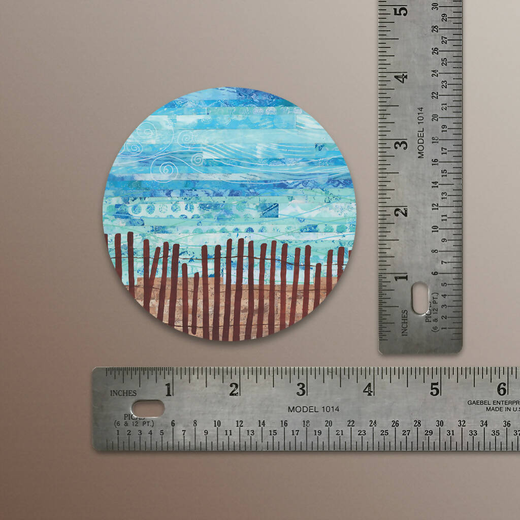Lee Street Beach Coasters • 6pk
