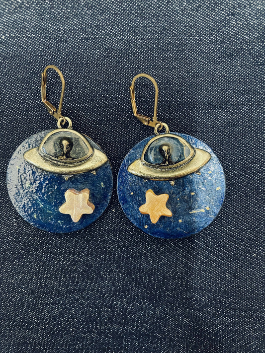 UFO Earrings