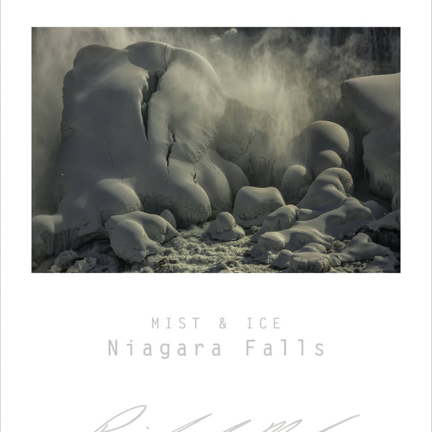 Sweetwater Seas Fine Art Poster - Niagara Falls Mist & Ice