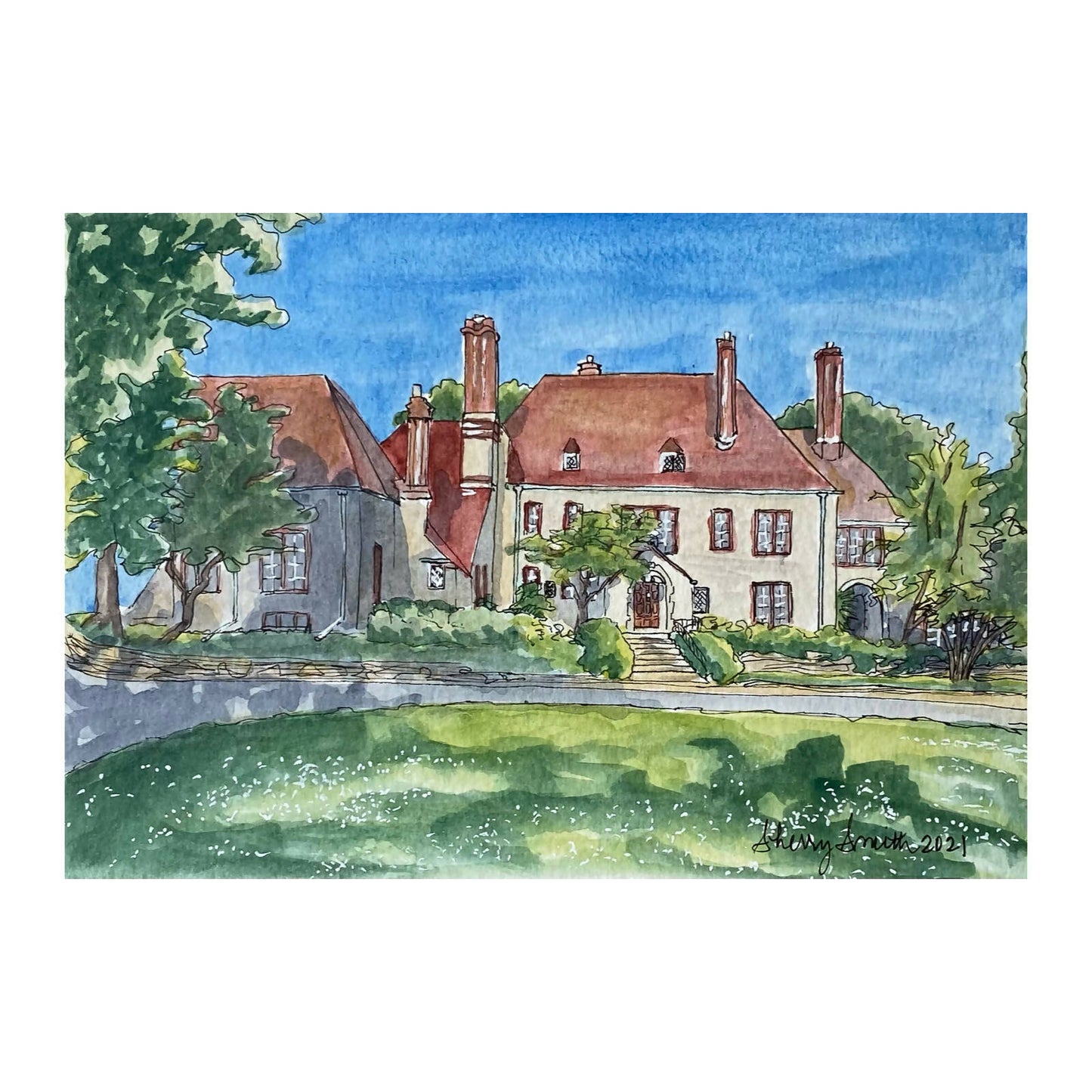 Evanston scenes note cards