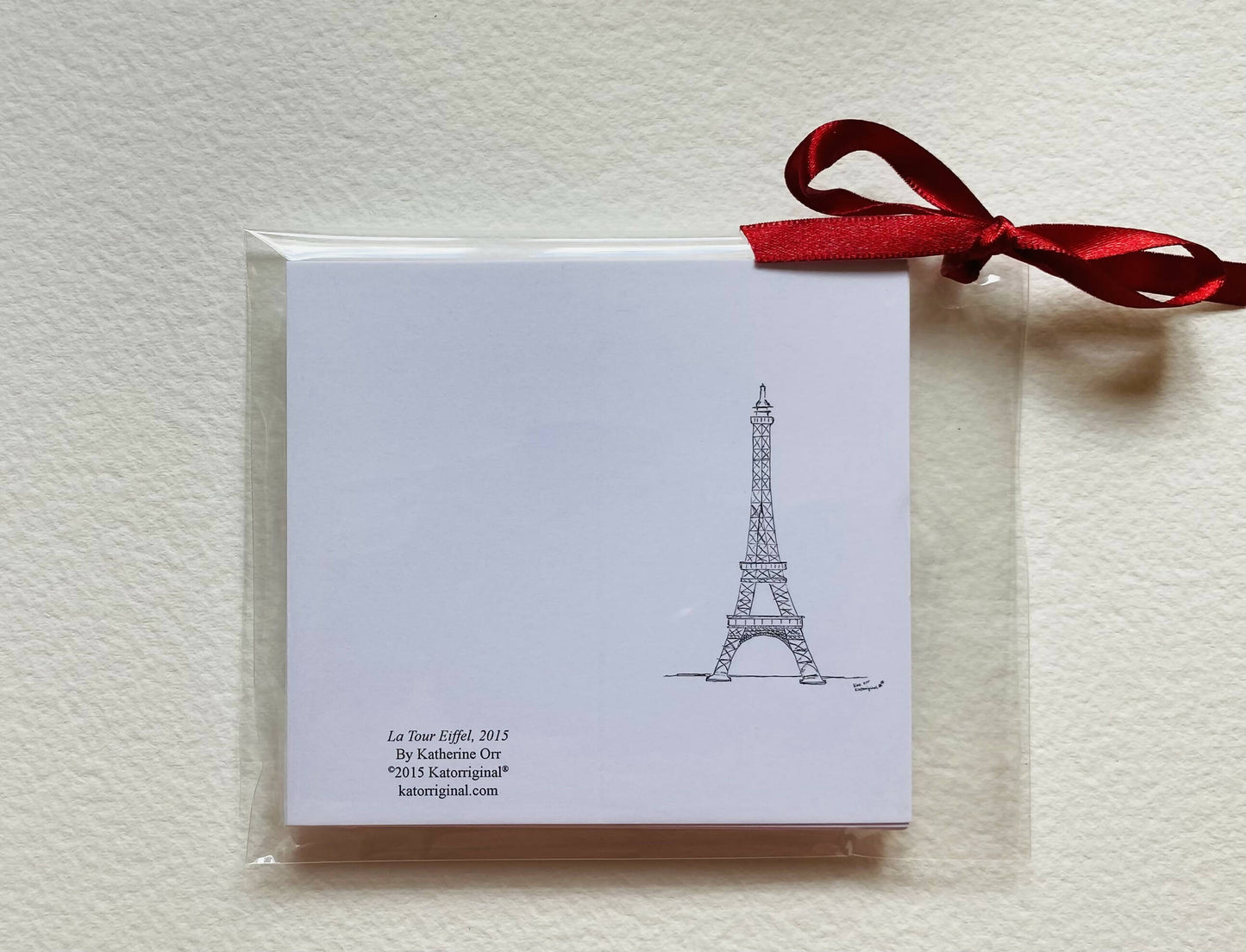 Small Giftcards "La Tour Eiffel" by Katherine Orr