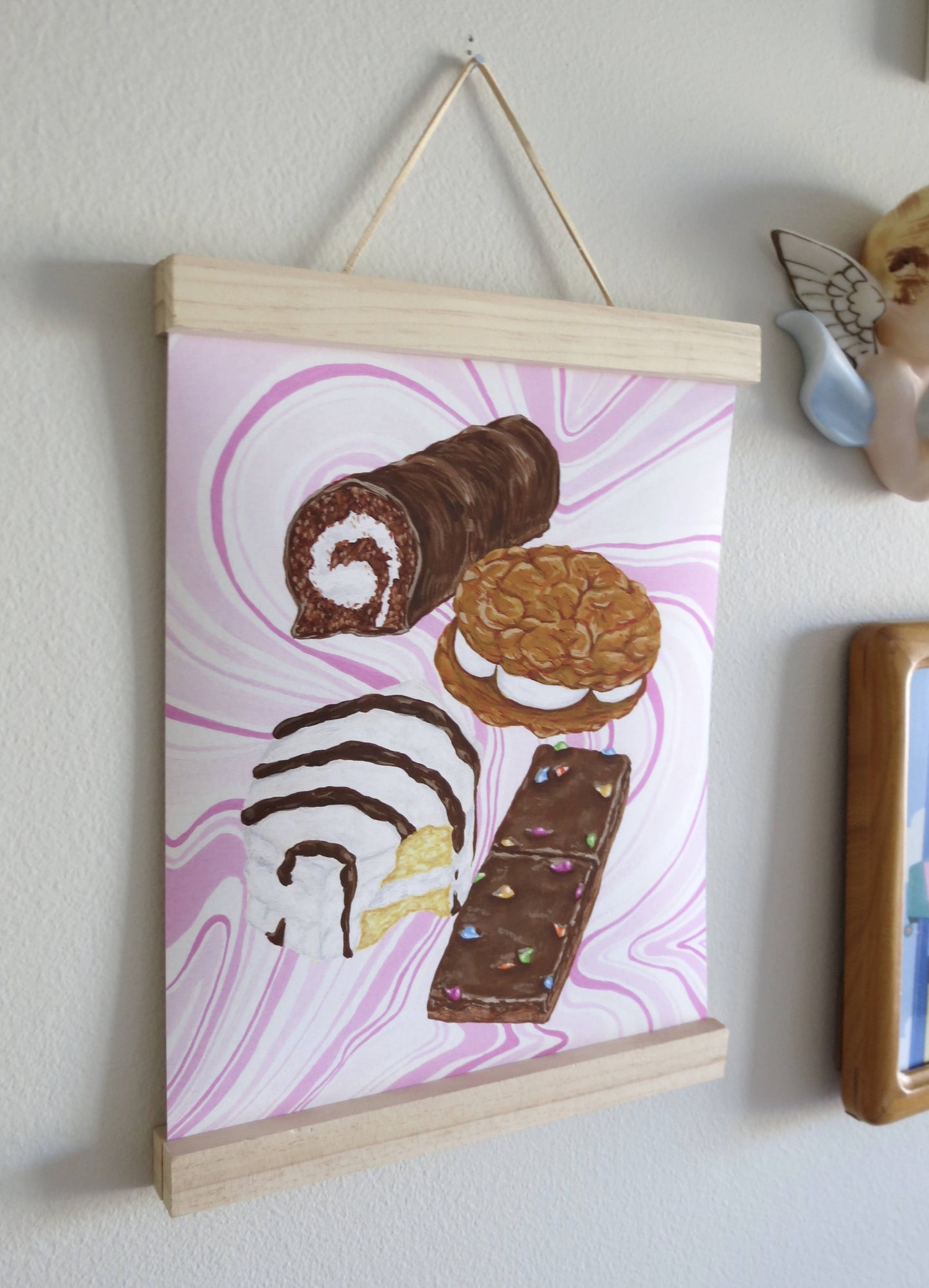 Snack Cakes Framed Giclee Print