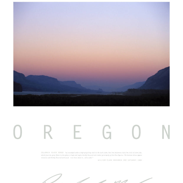 Lewis & Clark Trail Fine Art Print - Limited Edition