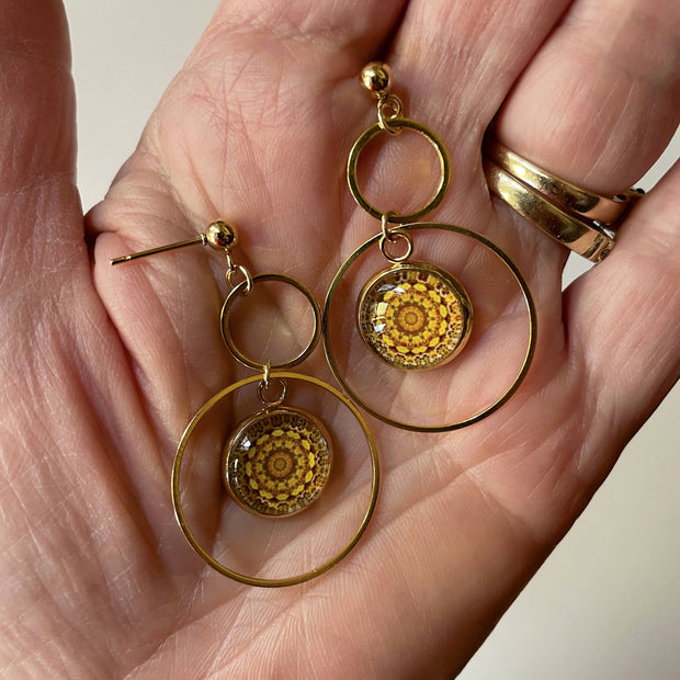 Chicago Cultural Center Dangle Earrings