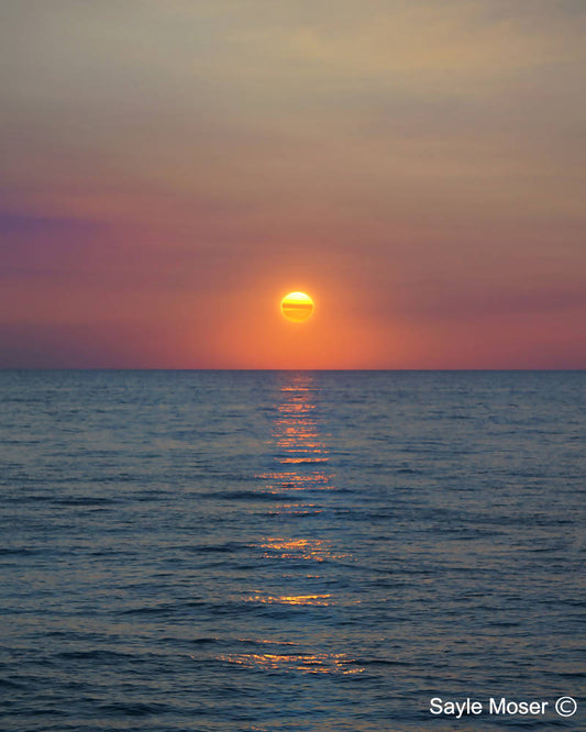 Lake Michigan Sunrise 2 Fine Art Photograph