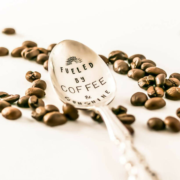"Fueled by Coffee" - 4"x6" Fine Art Greeting Card