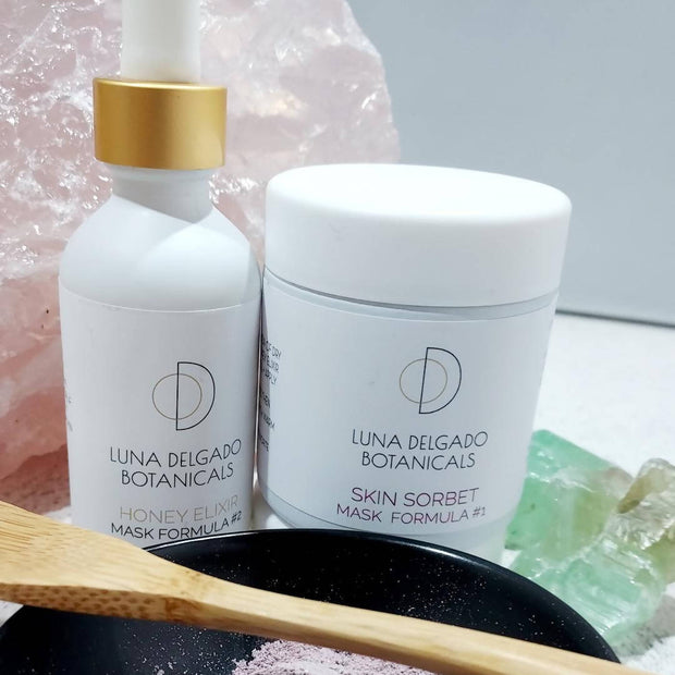 Skin Sorbet + Honey Elixir Mask