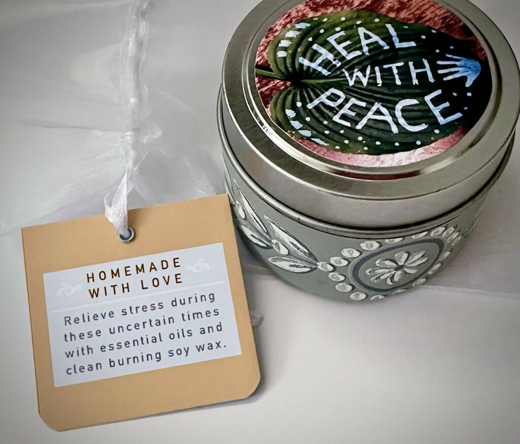 Heal with Peace 4.6 oz. Soy Wax Candles