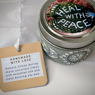 Heal with Peace 4.6 oz. Soy Wax Candles