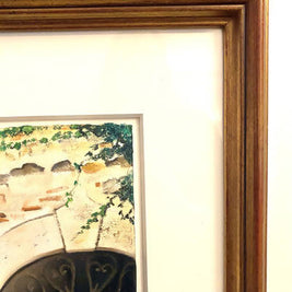 Three Tuscan Doors - pastel