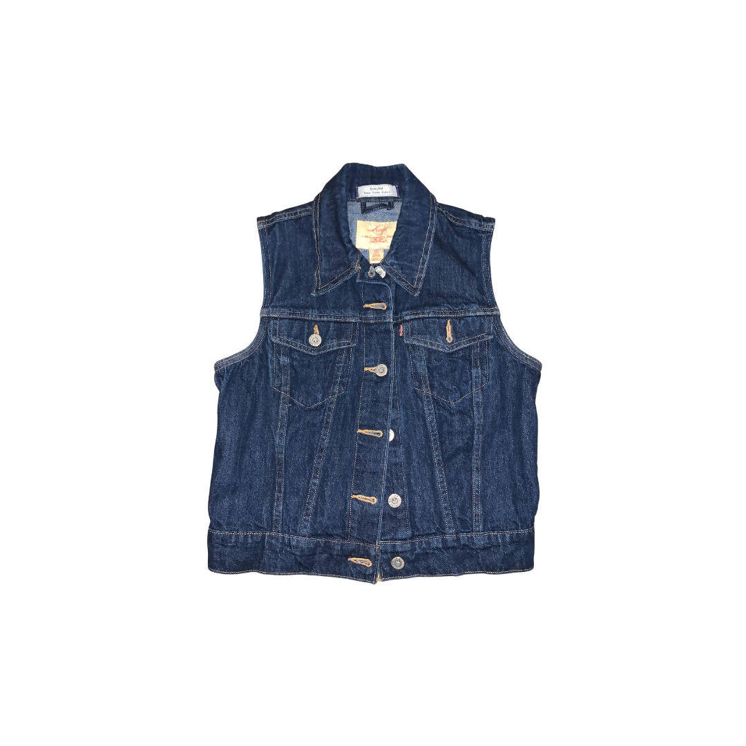 Betty Upcycled Denim Vest