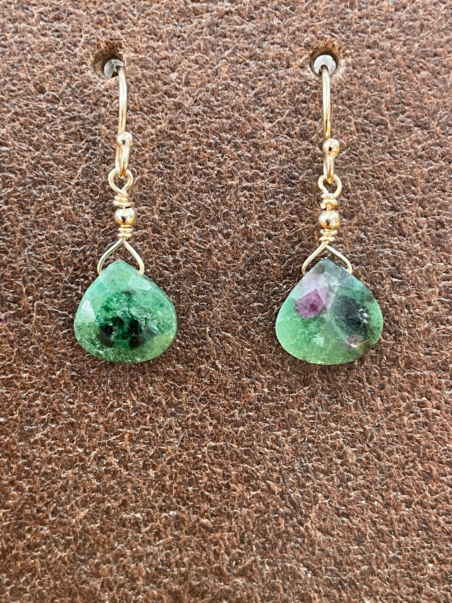 Drops of Goodness - Gemstone Earrings in gold - DOGERG