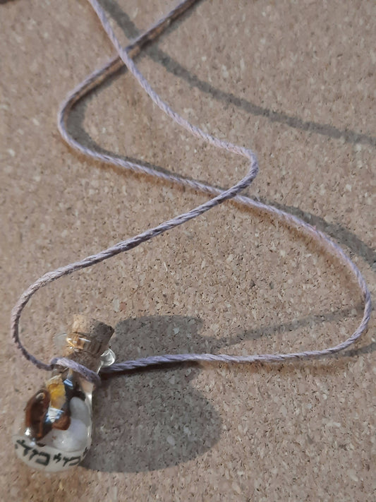 'Fusing with the Infinite' intention meditation necklace