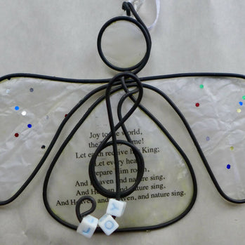 Joy to the World Angel Ornament