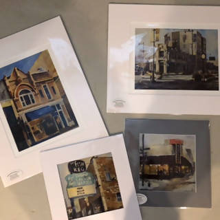 Bennison's Bakery - 12 x 12 Matted Museum Quality Prints