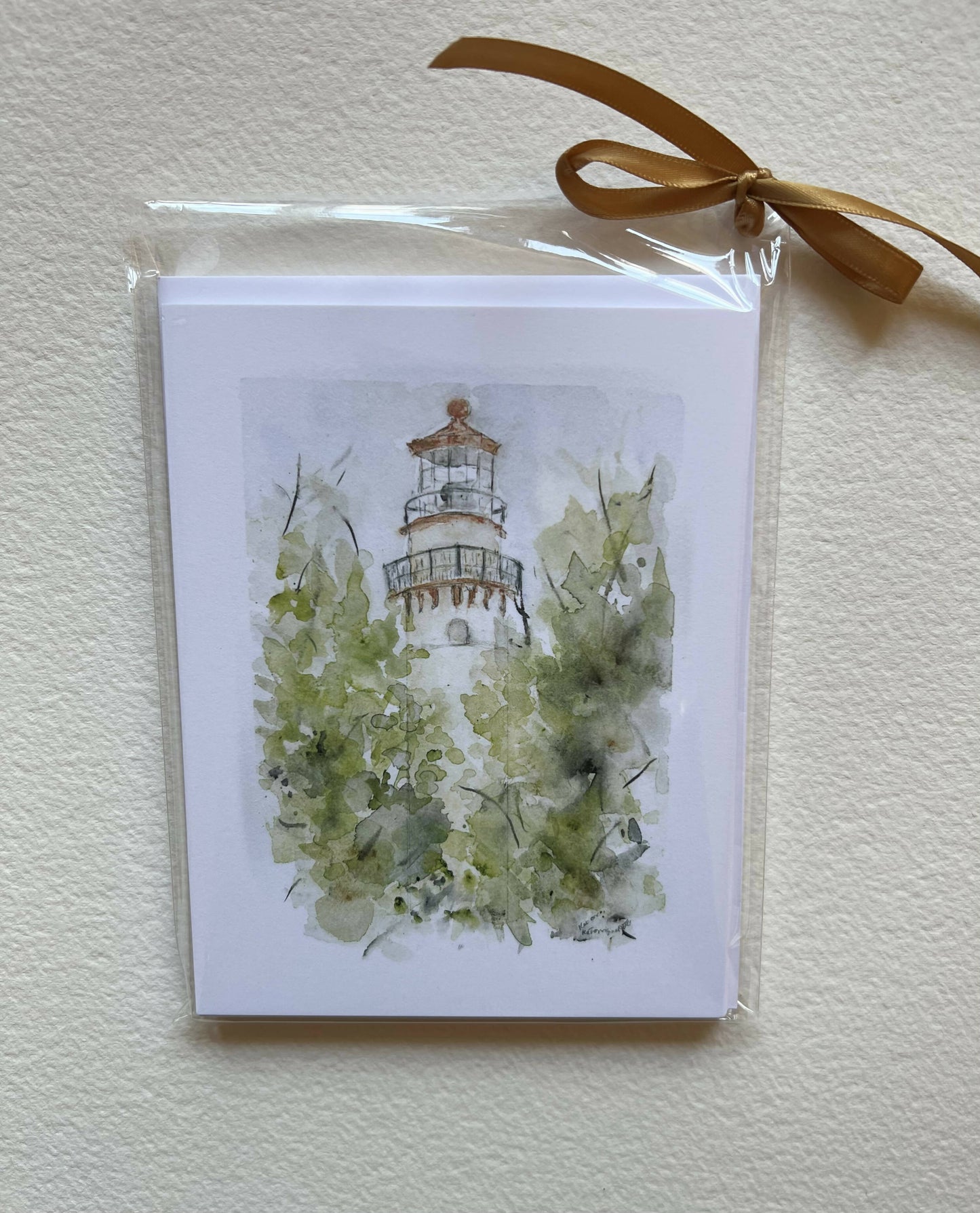 Large Notecards "Evanston's Grosse Pointe Lighthouse" by Katherine Orr