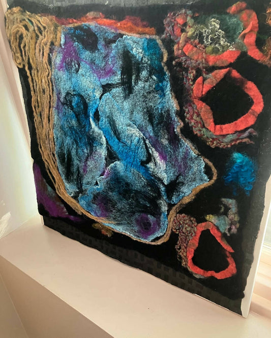 Felted tapestry