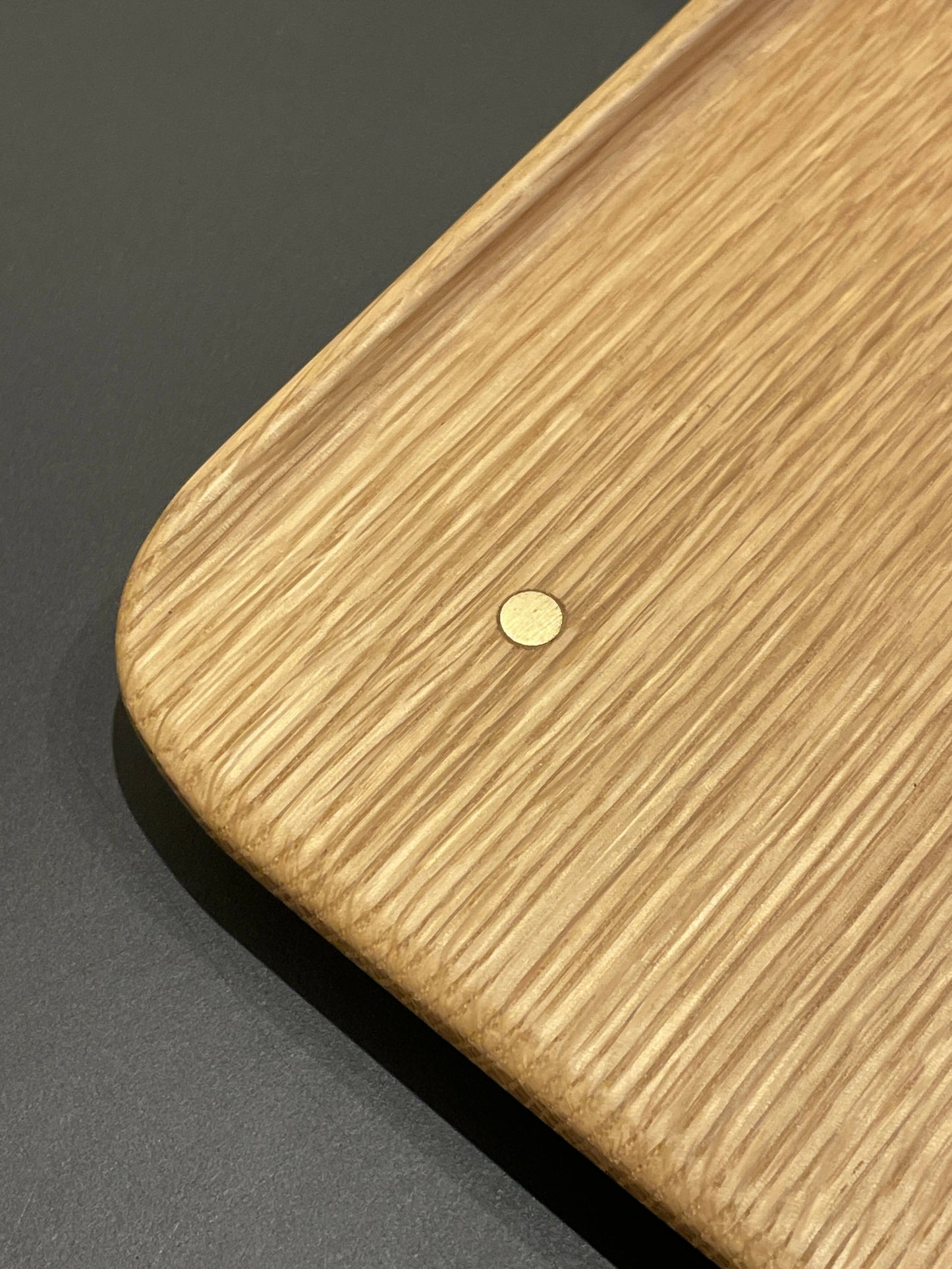 Quarter sawn oak valet or serving tray