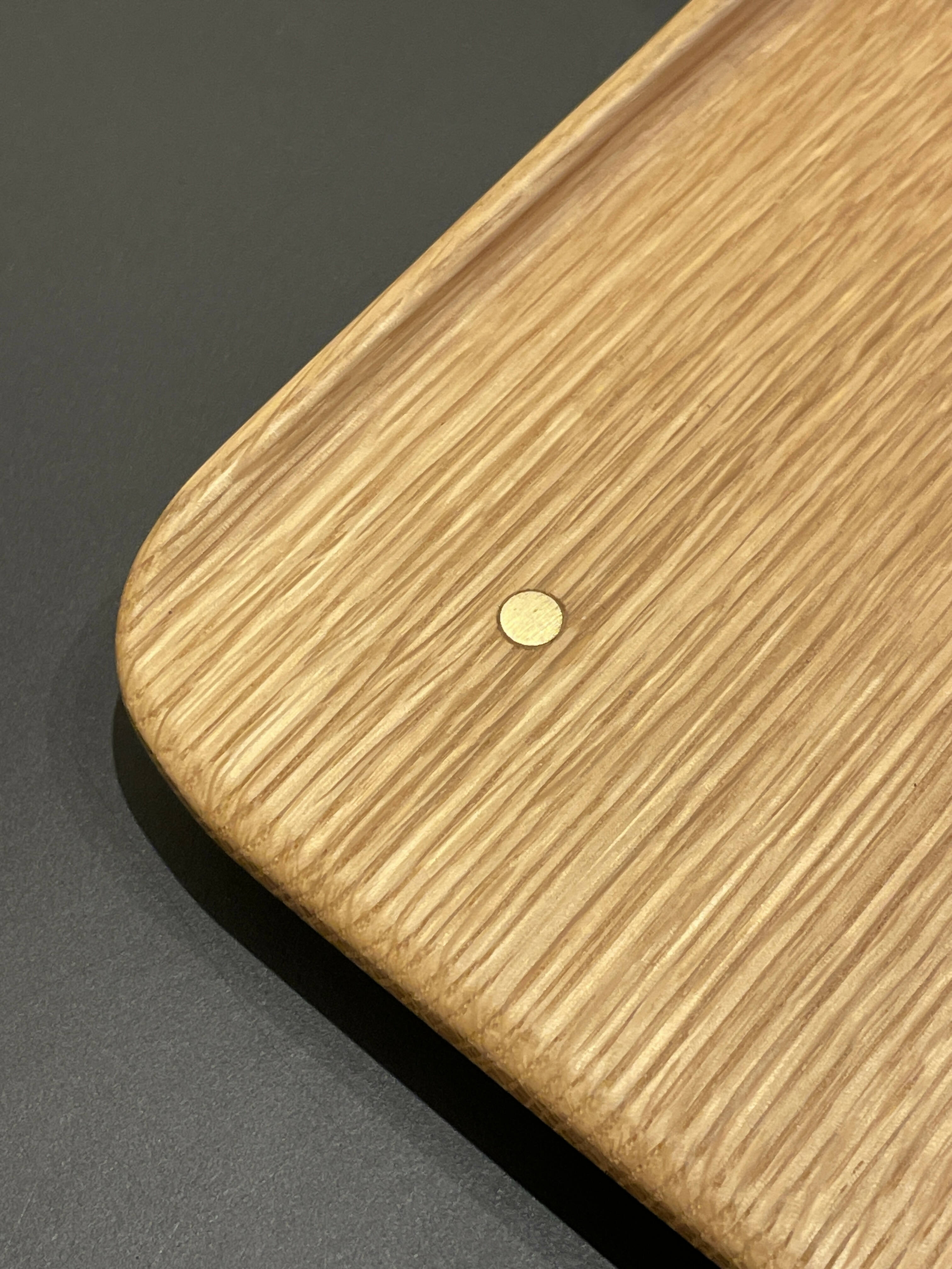 Quarter sawn oak valet or serving tray