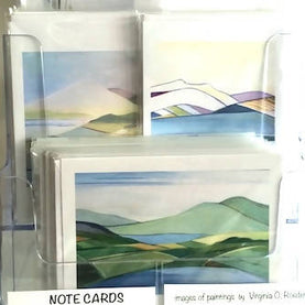 Notecard with image of painting