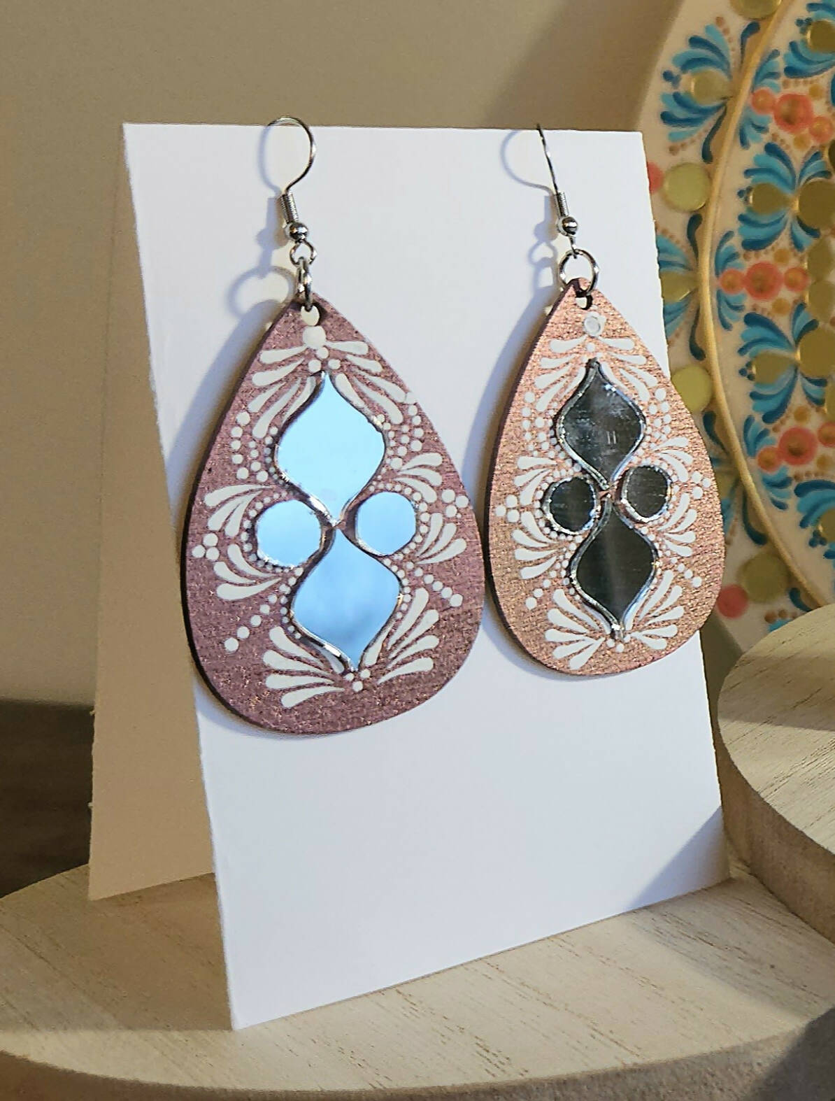 Wooden handmade Earrings