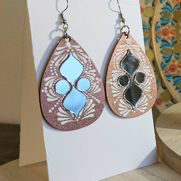 Wooden handmade Earrings
