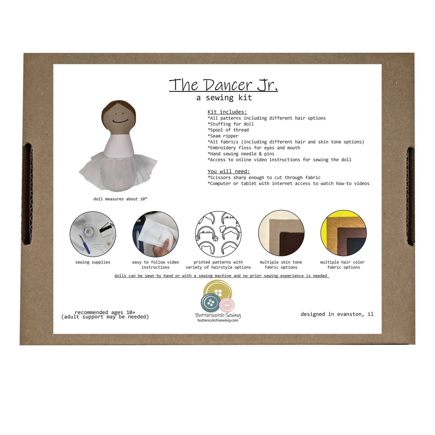 The Dancer Jr. Sewing Kit