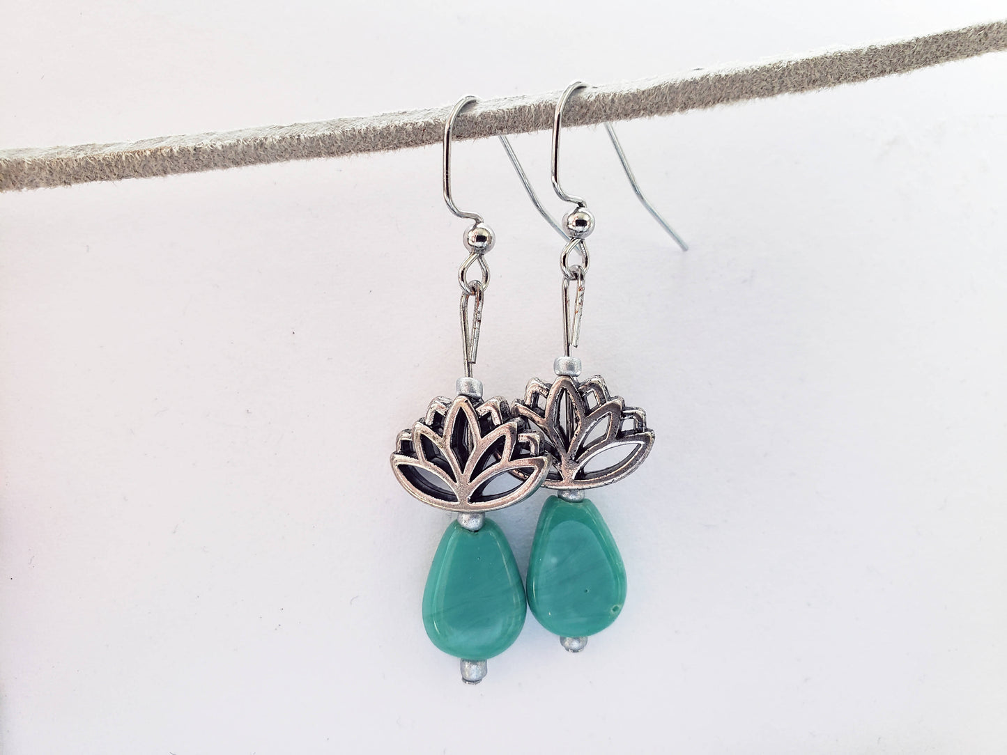 Lotus Earrings