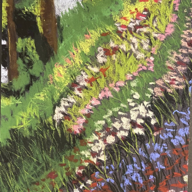 Mindfulness I: Print of original painting.
