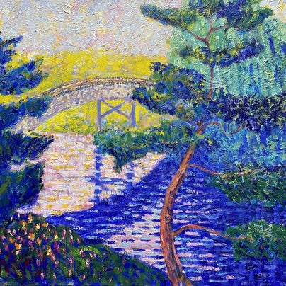 Japanese Bridge, Chicago Botanic Garden